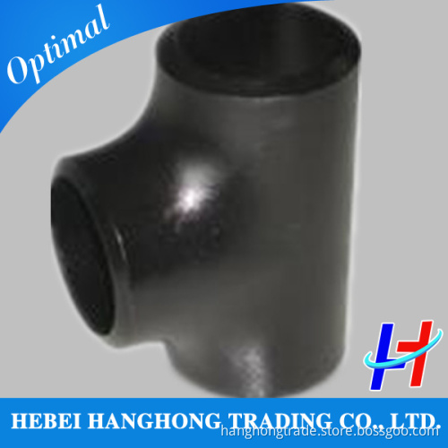 Asme B16.9 Equal Tee Black Carbon Steel